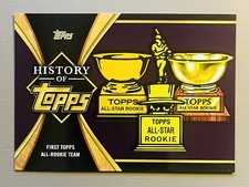 2021 Topps History of Topps #HOT-4 First Topps All-Rookie Team