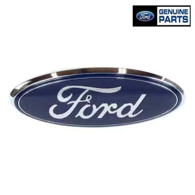 Grilles For Ford Taurus X Ford Blue Oval Chrome Emblem - 9" X 3.5 - Foto 3