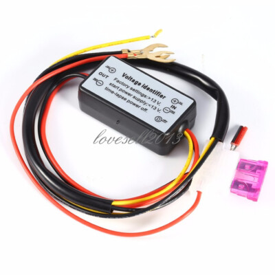 12V Auto CAR LED DAYTIME RUNNING LIGHT RELAY HARNESS DRL CONTROL DIMMER ON/OFF T