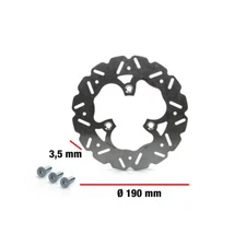 Malossi WHOOP D 190 BETAMOTOR 50 Quadra 1995-2000 brake disc