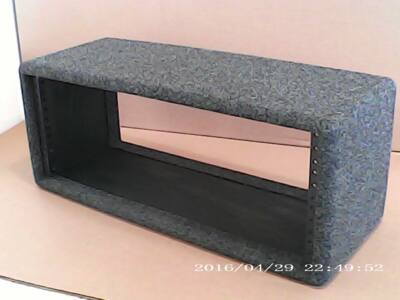 Pearson 4 space simple rack Grey....... super short, only 6'' deep !