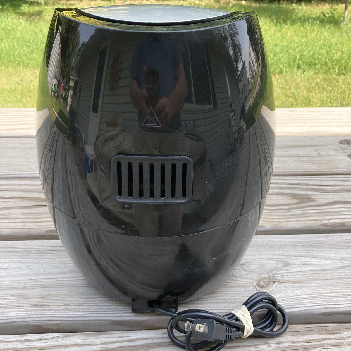 Power Air Fryer XL 2.4 QT Black Digital AF-240 Intertek Basket