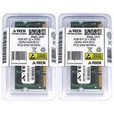 4GB 2 x 2GB DDR2 Laptop Modules 5300 667 Notebook 200 pin 200-pin Memory Ram Lot