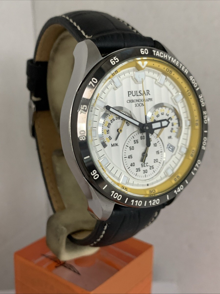 P. FSQ（vp#2)'DeLaRocha’ Pulsar by SEIKO Pu2029x1 Vk63-x001 Chronograph RARE Gents Watch