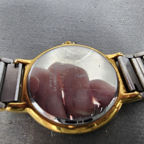 Yves Saint Laurent Watch Women 29mm Champagne Dial Two Tone Round New Battery - Picture 10 of 11