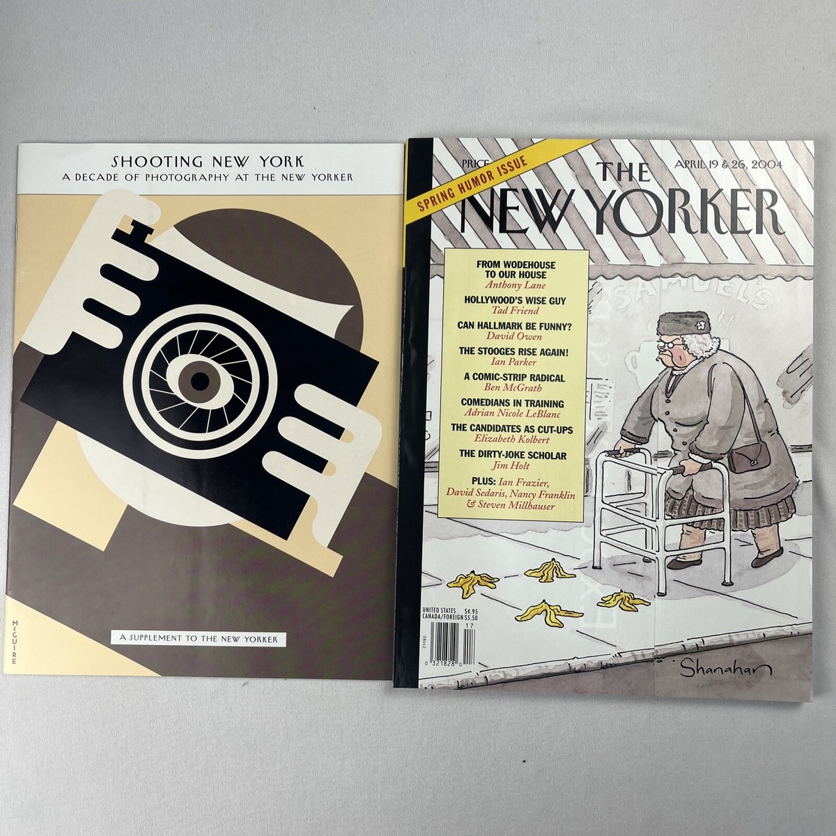 The New Yorker Magazine April 2004/Spring Humor Issue,Shooting New