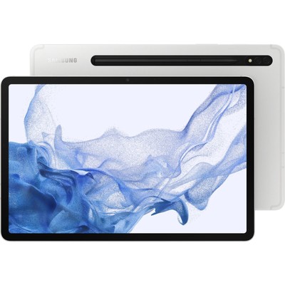 Samsung Galaxy Tab S8 SM-X706 5G LTE 128 GB 27,9 cm (11'') Qualcomm Snapdrag-Silb