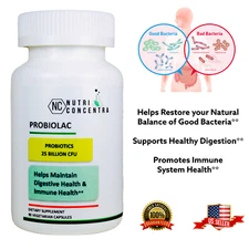 Probiotics, Super Formula with 19 Deferent types of microorganisms, 500 mg, 20B.