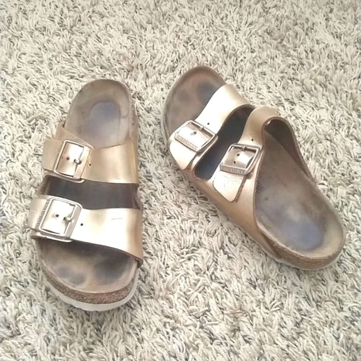 TWO-TONED LV BIRKENSTOCKS