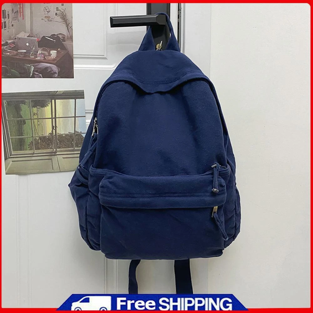 Soft canvas deals backpack