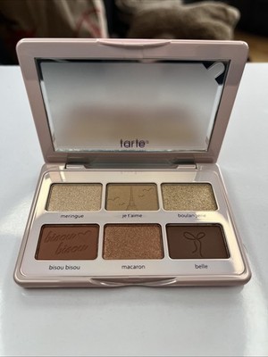 Tarte Tartelette Crème Brûlée Palette NWOB Neutral Eiffel Bisou creme Brulee LE
