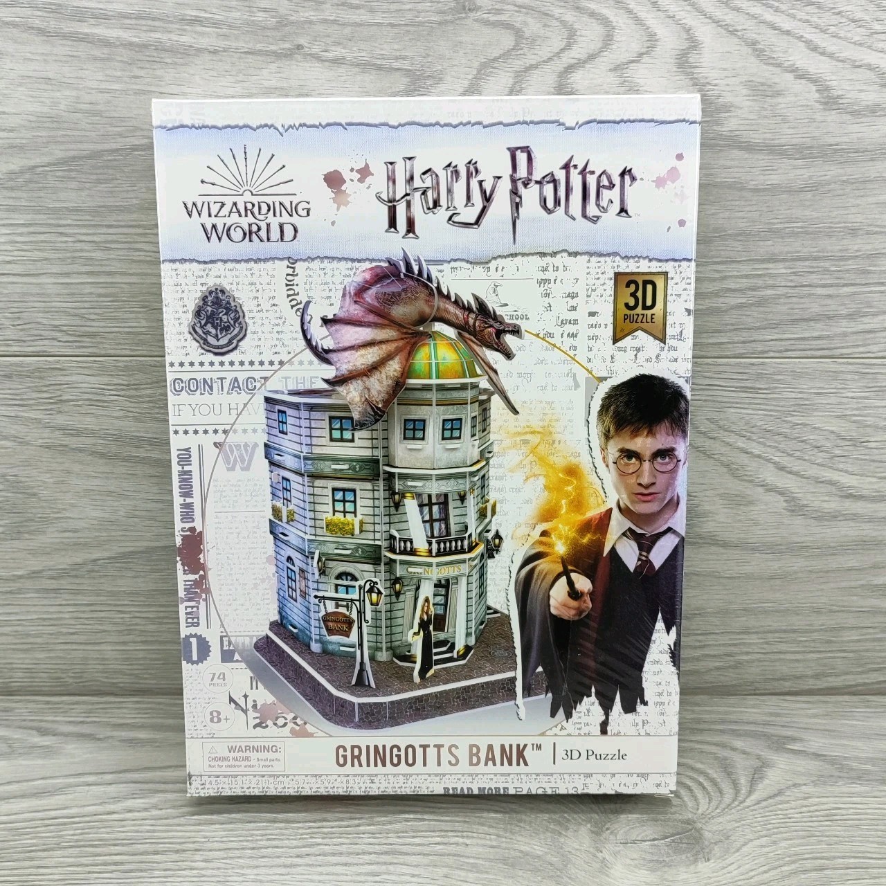 Harry Potter Gringotts Bank 3D Puzzle Wizarding World (New & Sealed)
