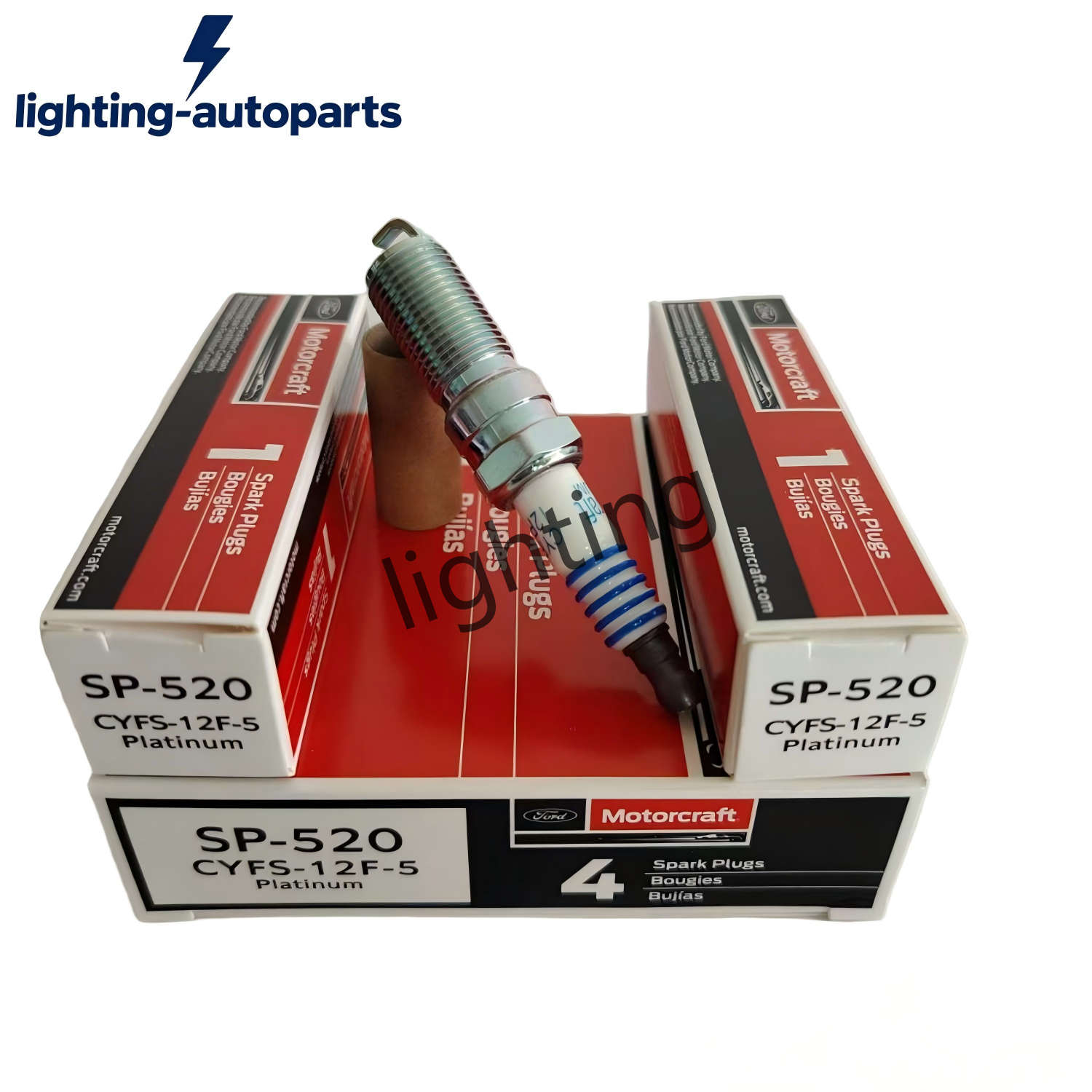 6pcs SP520 Motorcraft Platinum Spark Plug for 2011-2019 Ford Explorer V6 3.5L