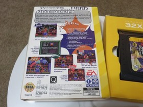 🔥 TOUGHMAN CONTEST - Sega Genesis 32X Complete In Box CIB, Tested Working EA 🔥