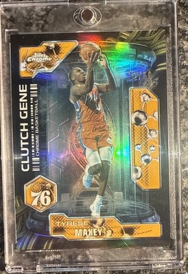 2025-26 Topps Chrome Update Clutch Gene Tyrese Maxey 32/50