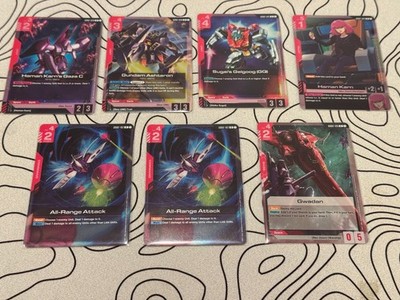 Gundam TCG 2025 GD02 Dual Impact Single Cards Rare Red Type Select Your Card
