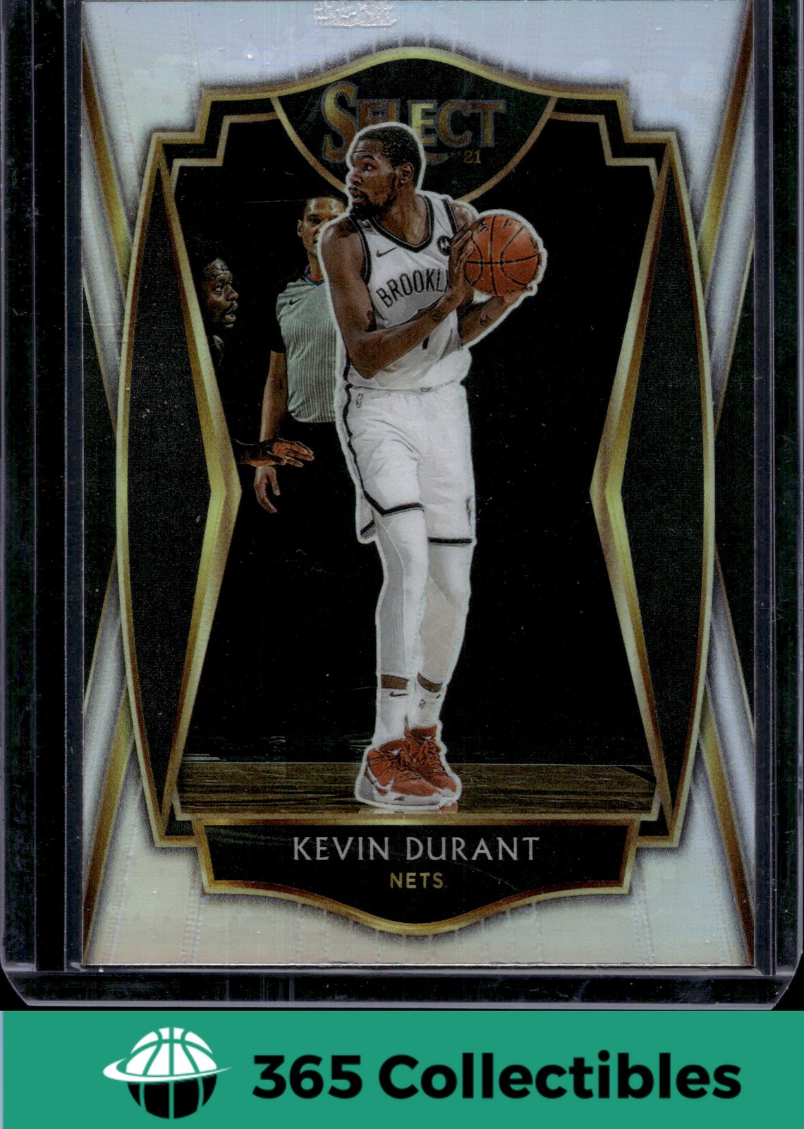 2020-21 Panini Select Kevin Durant SILVER PRIZM #101 Basketball Brooklyn Nets