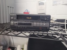Sony EV-C3 8MM TAPE PLAYER VCR-UNTESTED OR FOR PARTS
