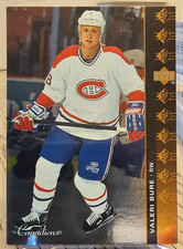 1994-95 Upper Deck SP Hockey Valeri Bure #SP-131 Montreal Canadiens