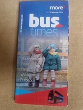 More Buses Winter 2024 Bus Timetable Booklet from September 2024