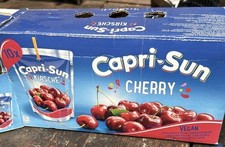 Capri Sonne - Capri-Sun Kirsche 9er Pack mit Plastik Strohhalm
