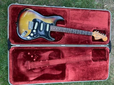Vintage 1976 Fender Stratocaster USA , Neue Bünde ! refrett , Original Case - Bild 1 von 4