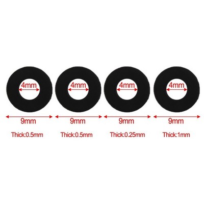 Reel Spool Gasket Set for 3000 Model Types Black Carbon Fiber Material
