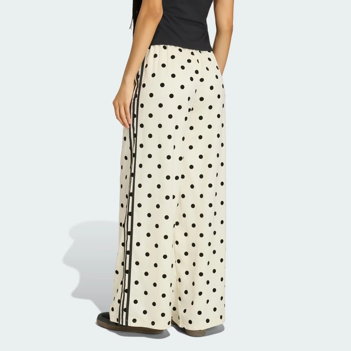ウォーキング・ランニングウェア  Satin Polka Dot Wide Leg Pants M adidas Women's Originals Modern SATIN POLKA DOTS WIDE LEG PANT Off