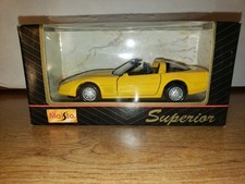 Maisto 1992 Chevrolet Corvette ZR-1 Convertible 1:38 Superior Die Cast Motorized