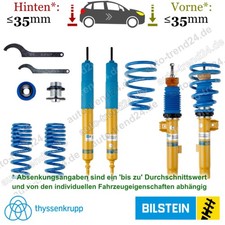 Bilstein B14 Fahrwerk 15-35mm Tieferlegung für BMW 3er Coupé E92 Bj. 2006-2013