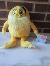 Kohl's Cares /Dr. Seuss The LORAX Book Character Plush 13" Bright Yellow
