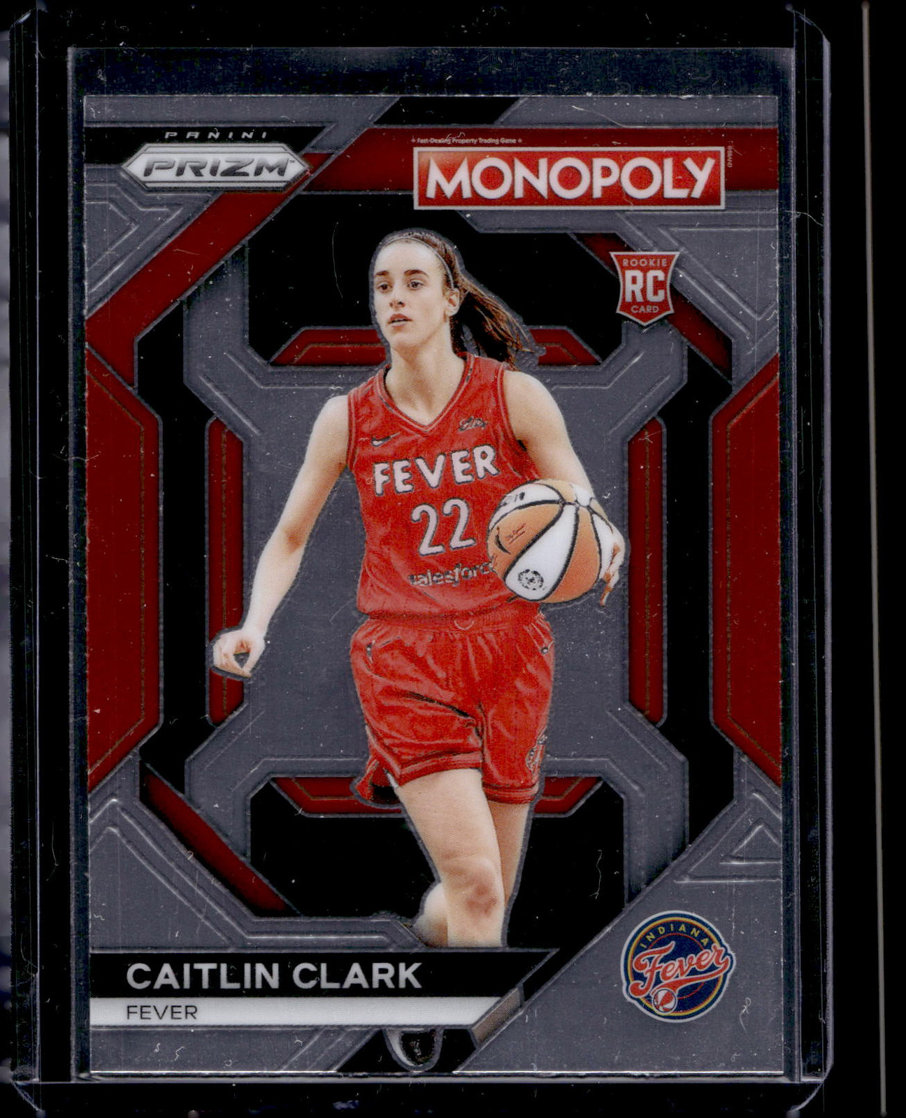 2024 Panini Prizm Monopoly WNBA #WNBA27 Caitlin Clark All-Star Silver