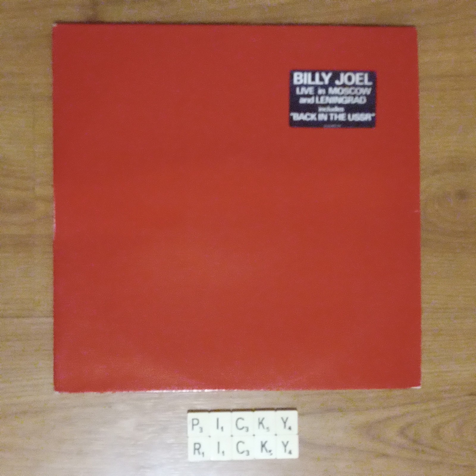 Billy Joel - Live In Moscow & Leningrad (Gatefold Vinyl 2LP) CBS 4604071