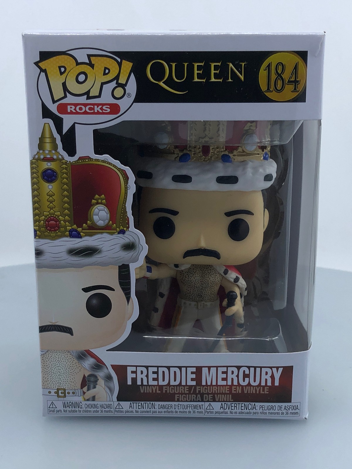 Funko POP! Rocks Queen Freddie Mercury #184 Vinyl Figure DAM