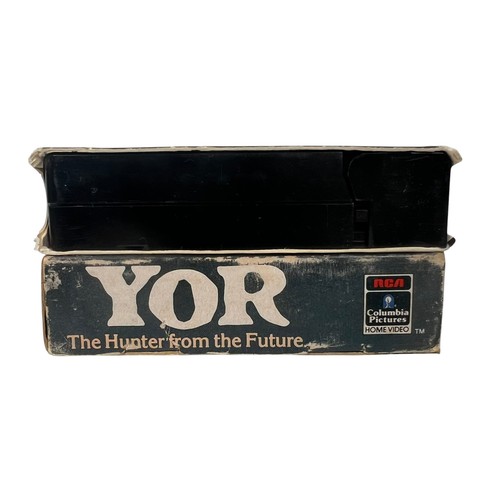 Lot Yor The Hunter From the Future VHS 1983 Former Rental w Blood of Heroes 1989 - Picture 7 of 12