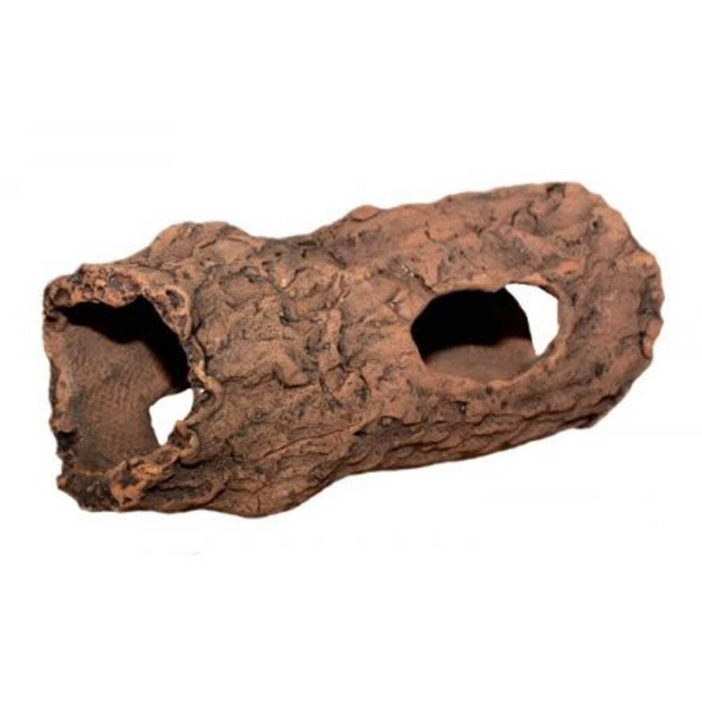 Ceramic Nature Log Aquarium Ornament - Large | Fish Hide