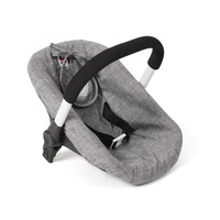 Bayer Chic 2000 Puppen Autositz Mit Adapter Jeans Grau Neu