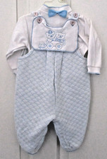 EUC, Carter's 2-Piece Outfit Party Set for Special Occasions Baby Boys Sz 6 Mo