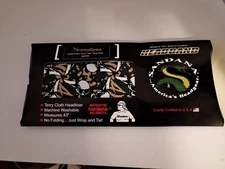 Sandana Desert Jade Flying Skull Headband Paintball Red Tag New