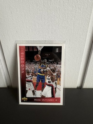 Upper Deck NBA 1993 Dikembe Mutombo