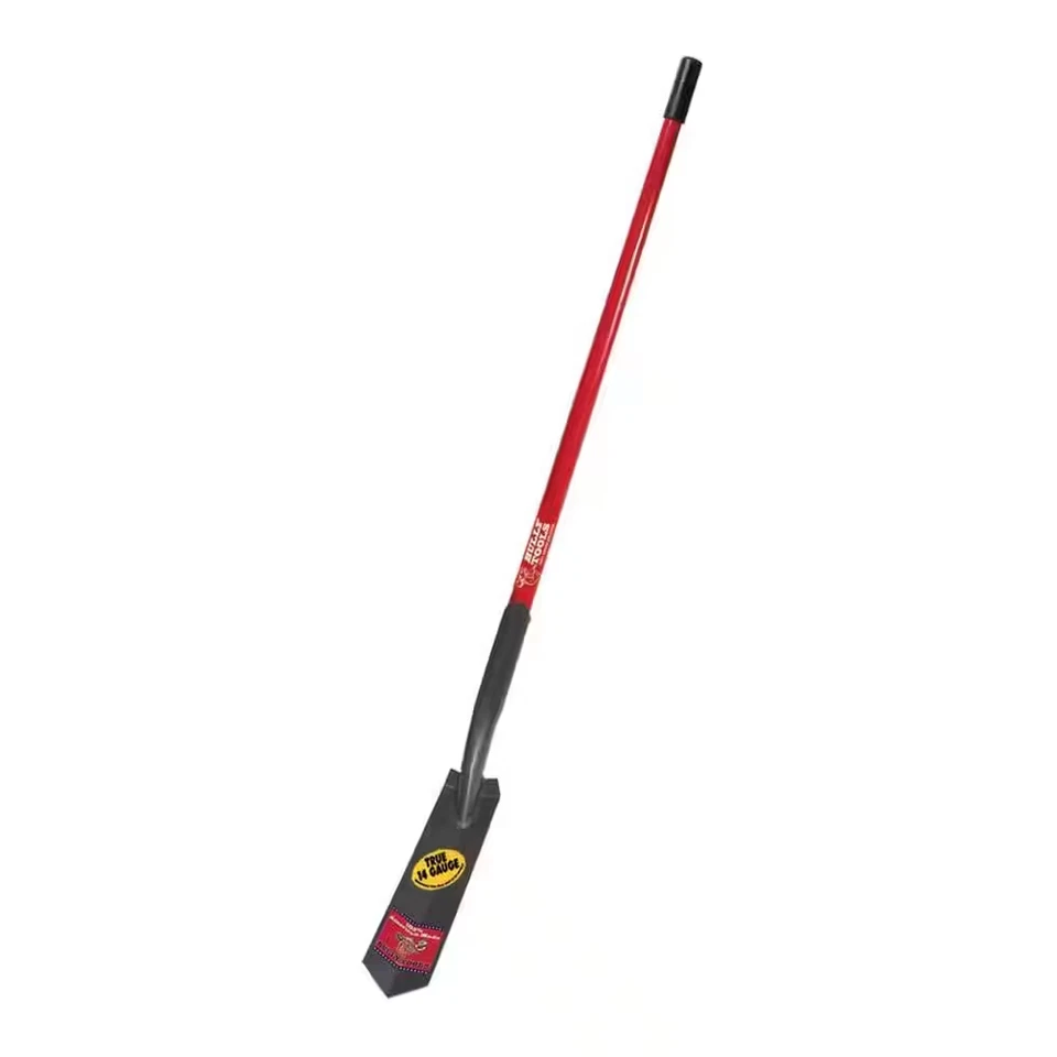 14-Gauge 3 In. Trench Shovel with Fiberglass Long Handle - Image 3 of 4