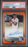 2025 BOWMAN DRAFT CHROME PROSPECT AUTO ORANGE WAVE CAMERON MILLAR 18/25 PSA 10
