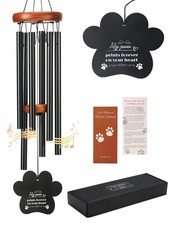 Dog Memorial Gifts for Loss of Dog, 26" Metal Pet Memorial Wind Chimes, Pet M...