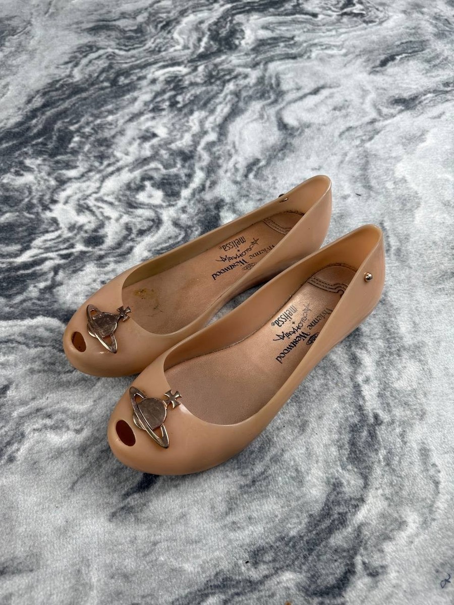 Vivienne Westwood Anglomania Melissa Ballet Flats Shoes Women US 6