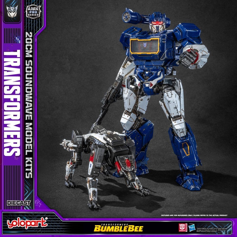 Yolopark AMK PRO Series Model Kit Transformers Bumblebee Soundwave