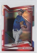2022 Panini Elite Extra Edition Prime Numbers C Die-Cut /199 Henry Williams 13c1