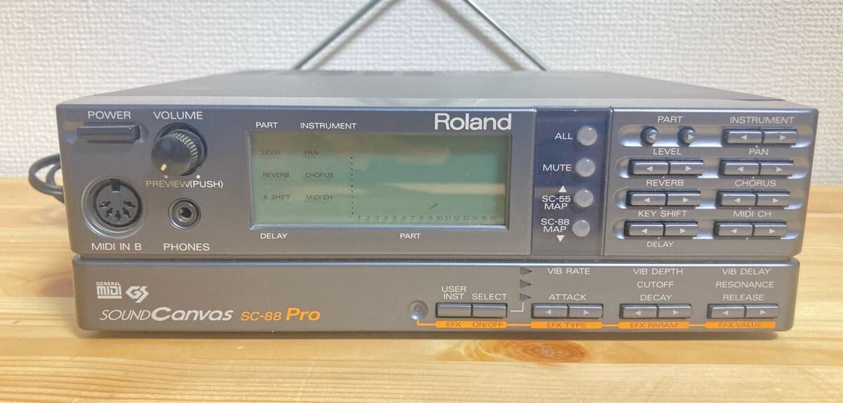 Roland SC-88pro SC88 Pro SOUND Canvas General MIDI sound