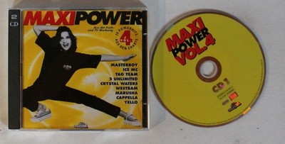 Maxi Power Vol. 4 GER 2CD 1994 Masterboy 2 Unlimited Magic Affair Yello Odyssey