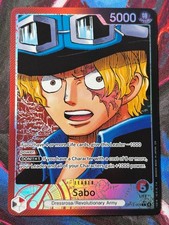 Sabo (004) (Alternate Art) OP13-004 Carrying On His Will Foil