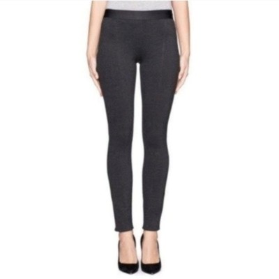 J. Crew NWT -199 Pixie Ponte Pants Charcoal Grey Slim Leg Back Zip 31090 Size 10